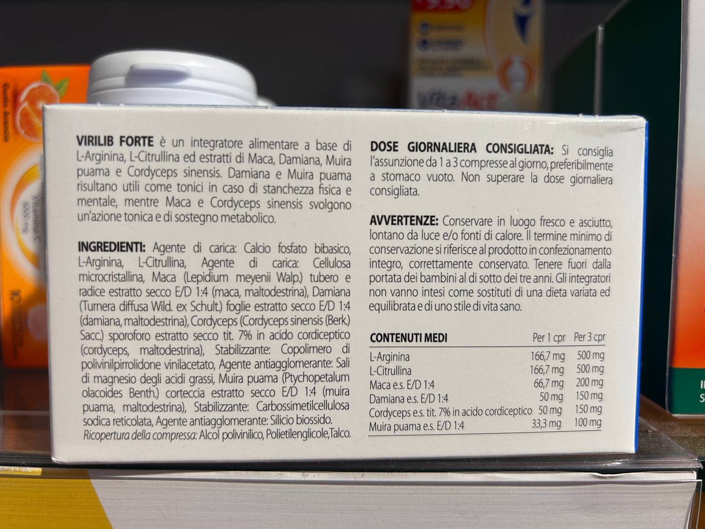 Virilib – Fitopreparatori Italiani | 30 Compresse