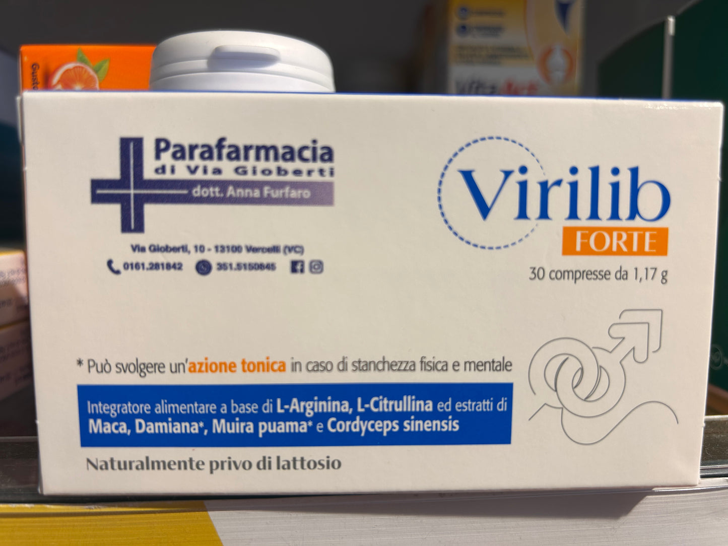Virilib – Fitopreparatori Italiani | 30 Compresse