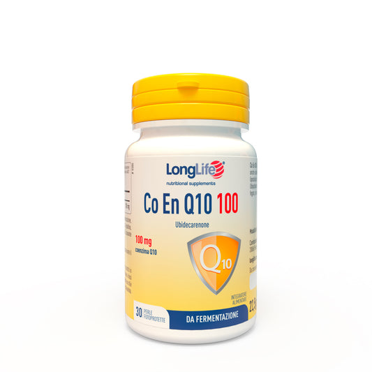 Longlife Q10 200mg + Vitamina E – Integratore Antiossidante